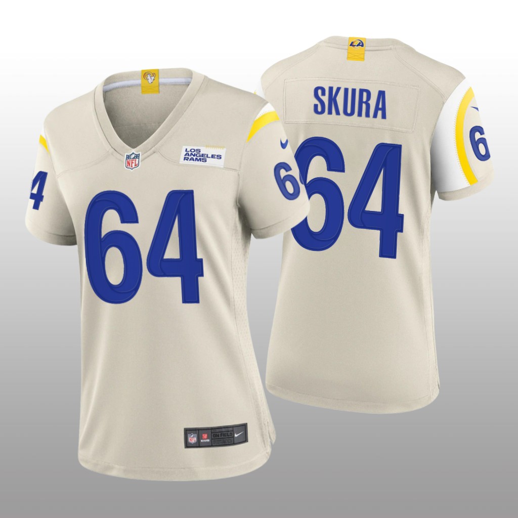 Los Angeles Rams Matt Skura Bone Jersey Game - Women's