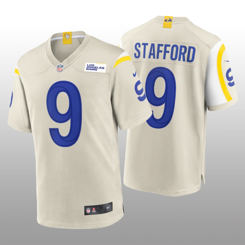 Los Angeles Rams Matthew Stafford Bone Jersey Game - Youth