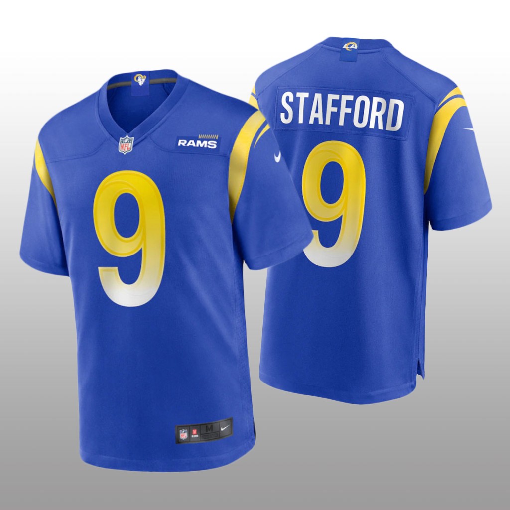 Los Angeles Rams Matthew Stafford Royal Jersey Game - Men's
