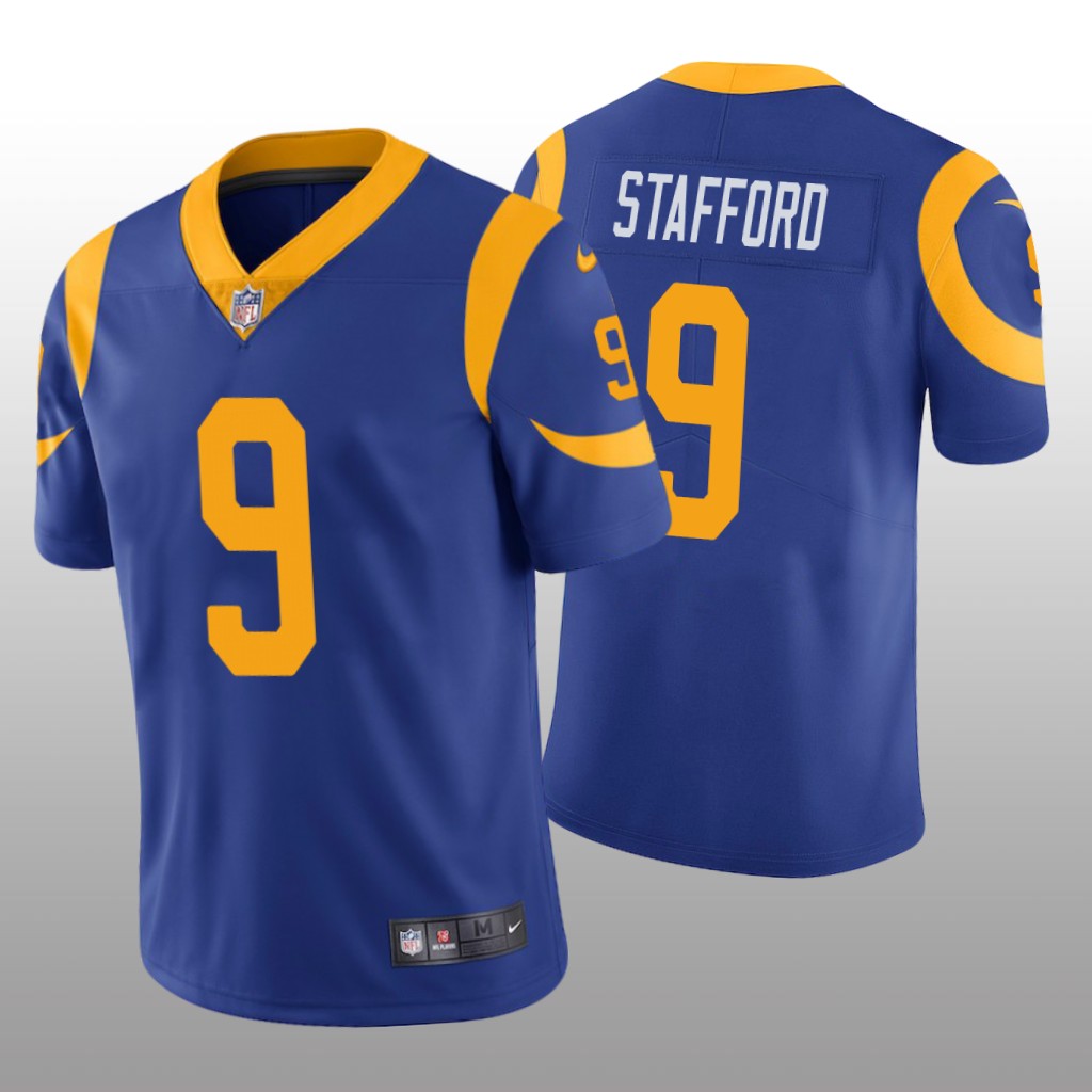 Los Angeles Rams Matthew Stafford Royal Jersey Vapor Limited - Men's
