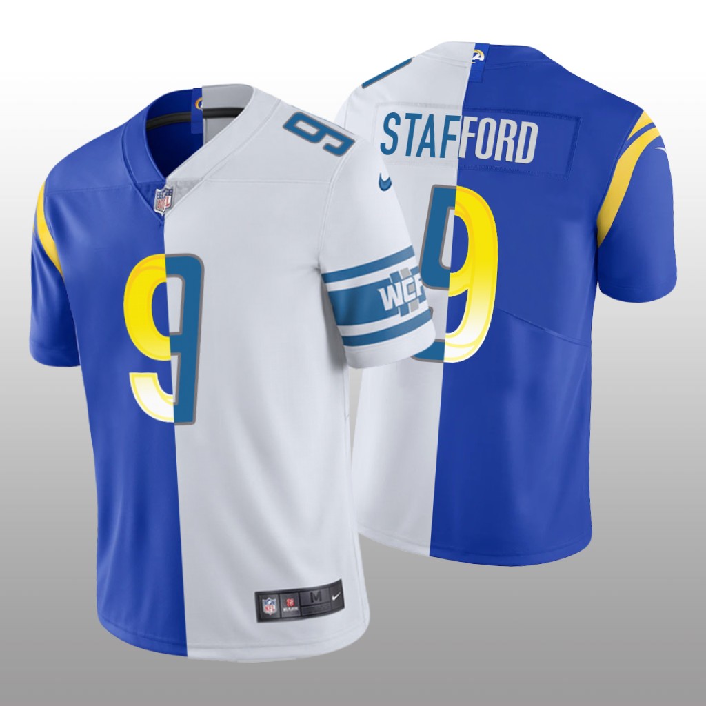Los Angeles Rams Matthew Stafford Royal White Vapor Limited Split - Men's
