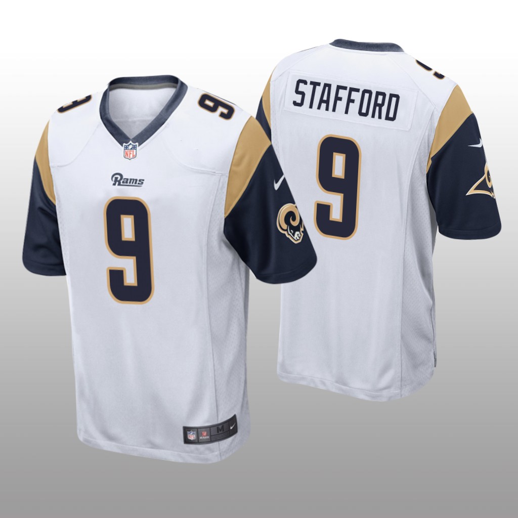 Los Angeles Rams Matthew Stafford White Jersey Game - Men's
