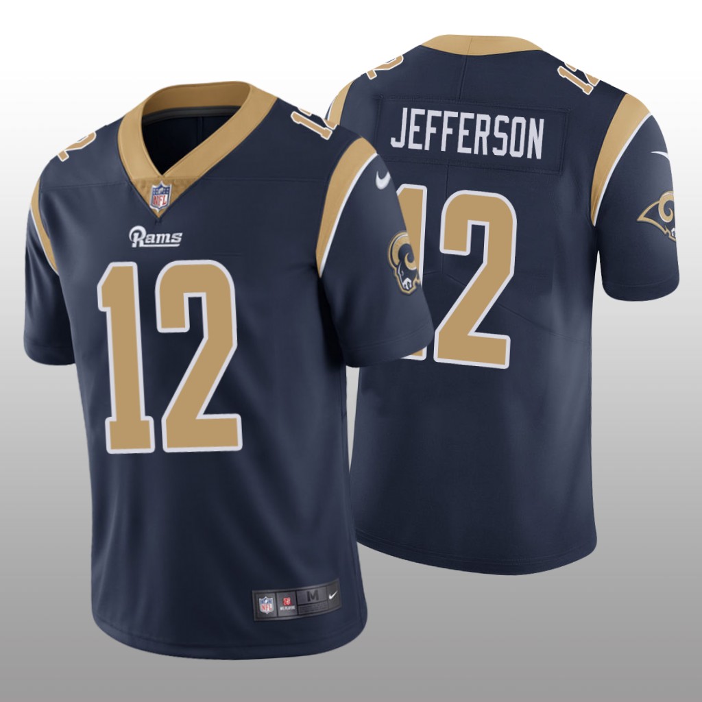 Los Angeles Rams Navy 2020 NFL Draft Vapor Limited Van Jefferson Jersey