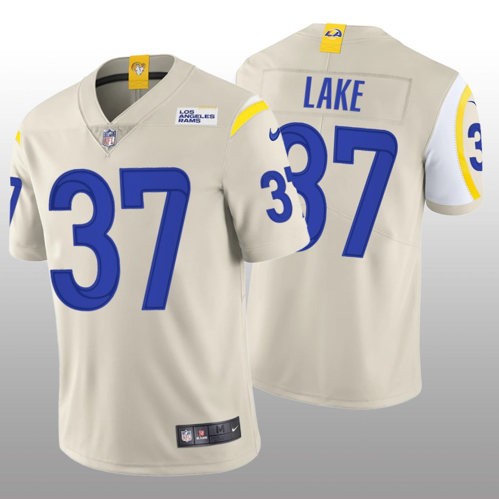 Los Angeles Rams Quentin Lake Bone Jersey Vapor Limited - Men's