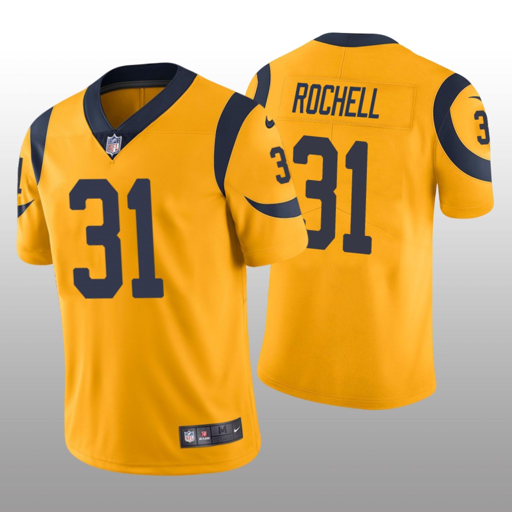 Los Angeles Rams Robert Rochell Gold Jersey Color Rush Limited - Men's