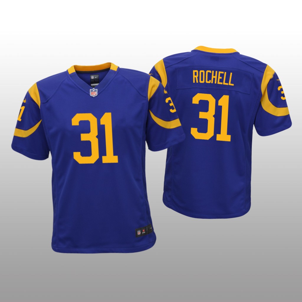 Los Angeles Rams Robert Rochell Royal Jersey Game - Youth