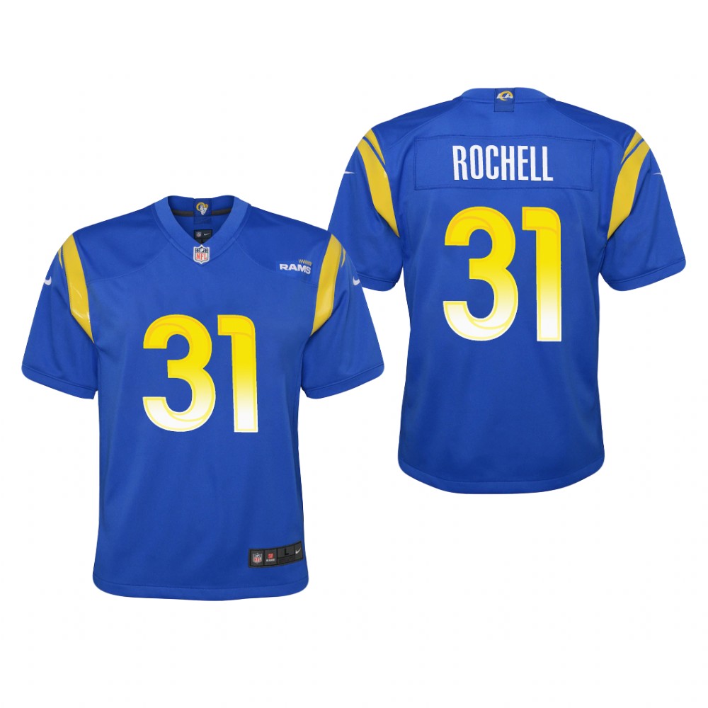 Los Angeles Rams Robert Rochell Royal Jersey Game - Youth
