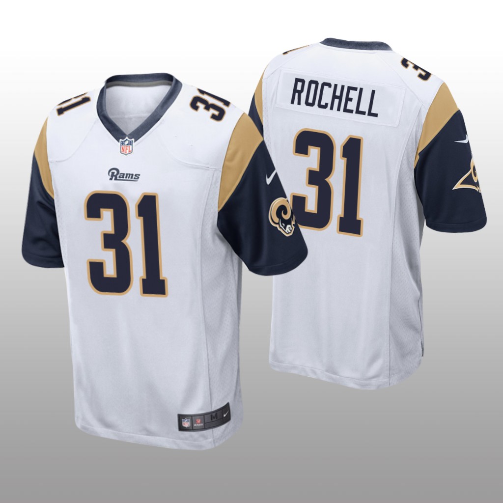 Los Angeles Rams Robert Rochell White Jersey Game - Men's