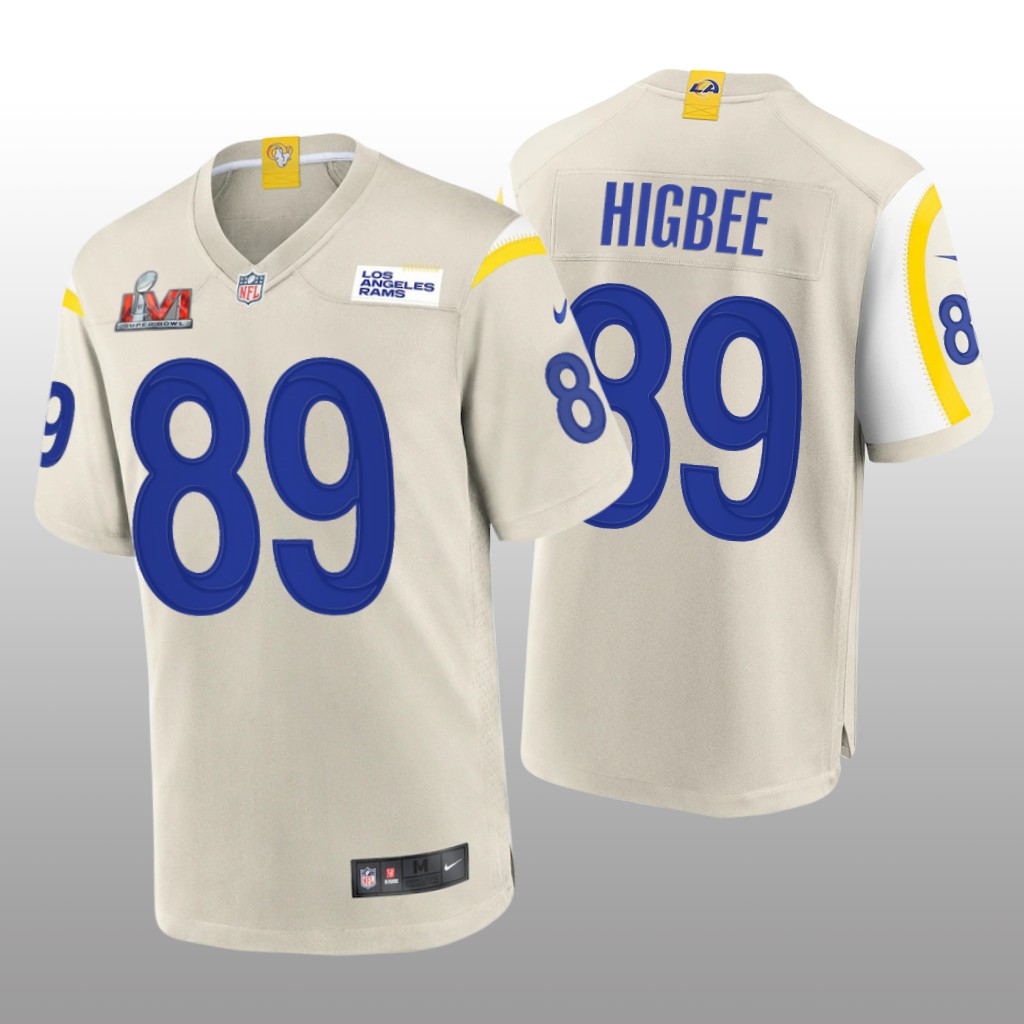 Los Angeles Rams Tyler Higbee Bone Game Jersey Super Bowl LVI - Men's