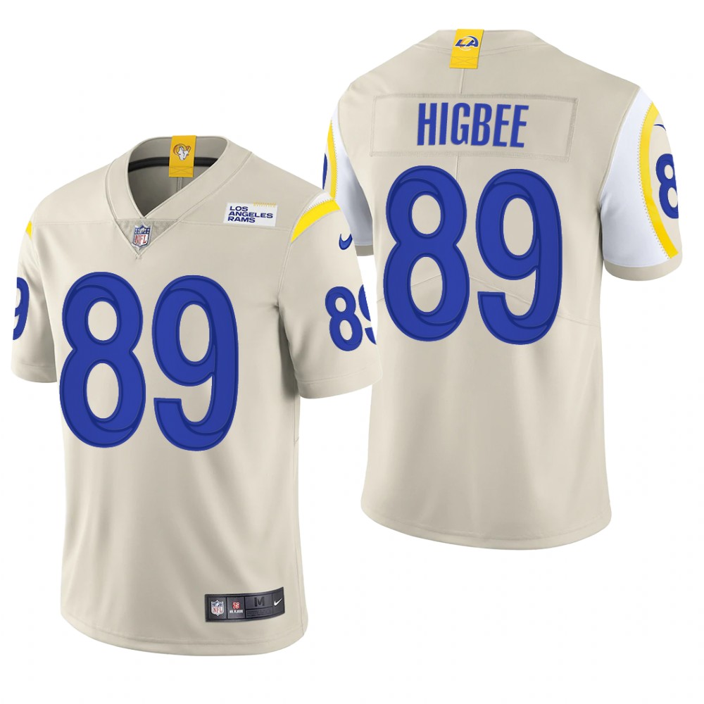 Los Angeles Rams Tyler Higbee Bone Jersey Vapor Limited - Men's