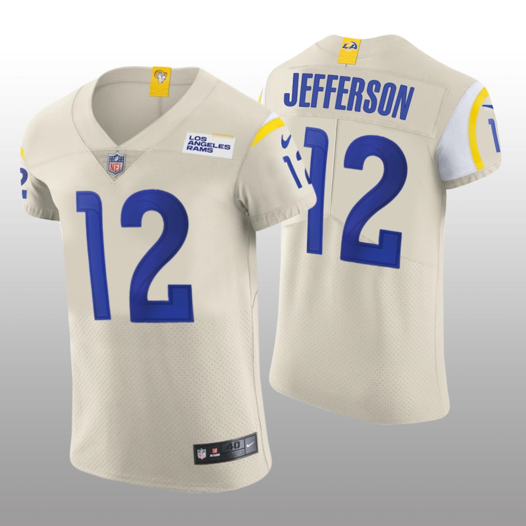 Los Angeles Rams Van Jefferson Cream Jersey Vapor Elite Men's