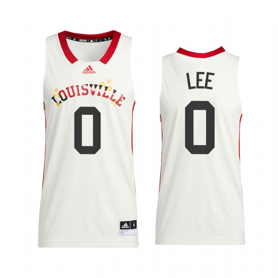 Louisville Cardinals Damion Lee Jersey Honoring Black Excellence White Alumni  Uniform