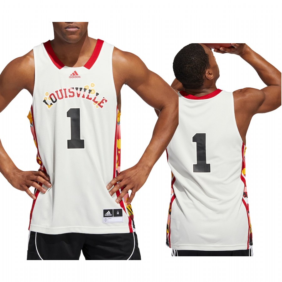 Louisville Cardinals Jersey Honoring Black Excellence White  Uniform