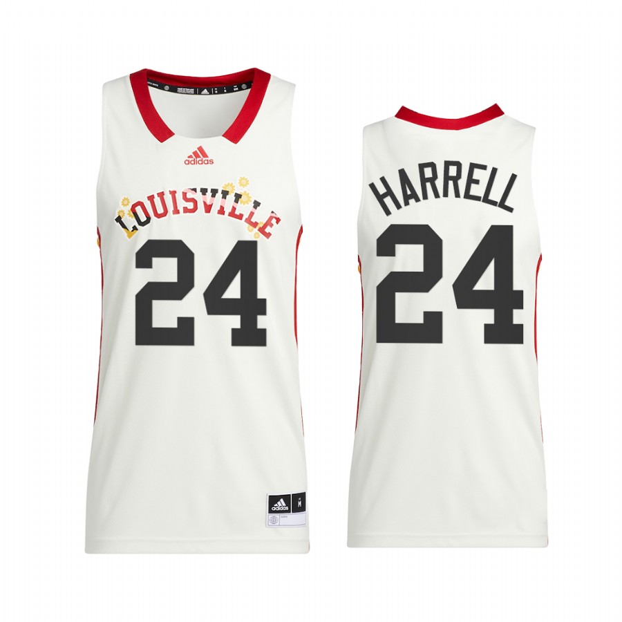 Louisville Cardinals Montrezl Harrell Jersey Honoring Black Excellence White Alumni  Uniform