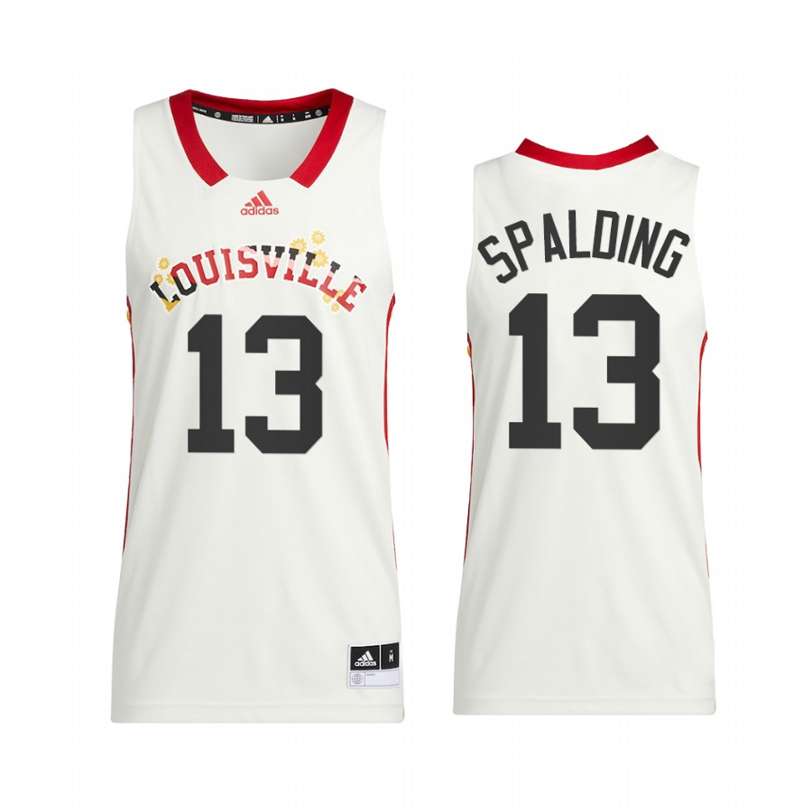 Louisville Cardinals Ray Spalding Jersey Honoring Black Excellence White Alumni  Uniform