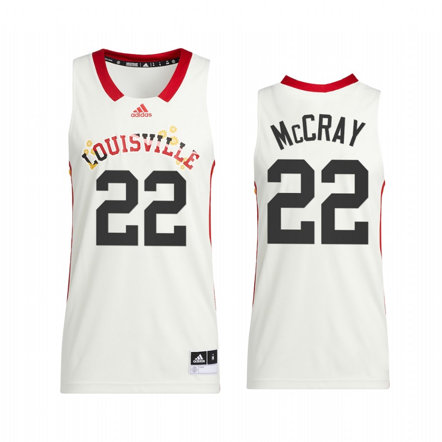 Louisville Cardinals Rodney McCray Jersey Honoring Black Excellence White Alumni  Uniform