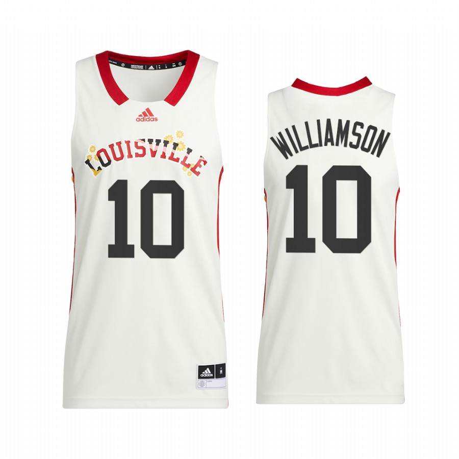 Louisville Cardinals Samuell Williamson Jersey 2022 Honoring Black Excellence White  Uniform