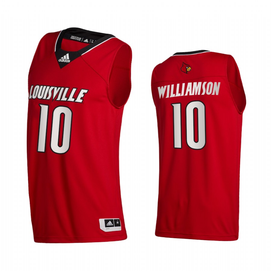 Louisville Cardinals Samuell Williamson Red College  2020-21 Swingman Jersey