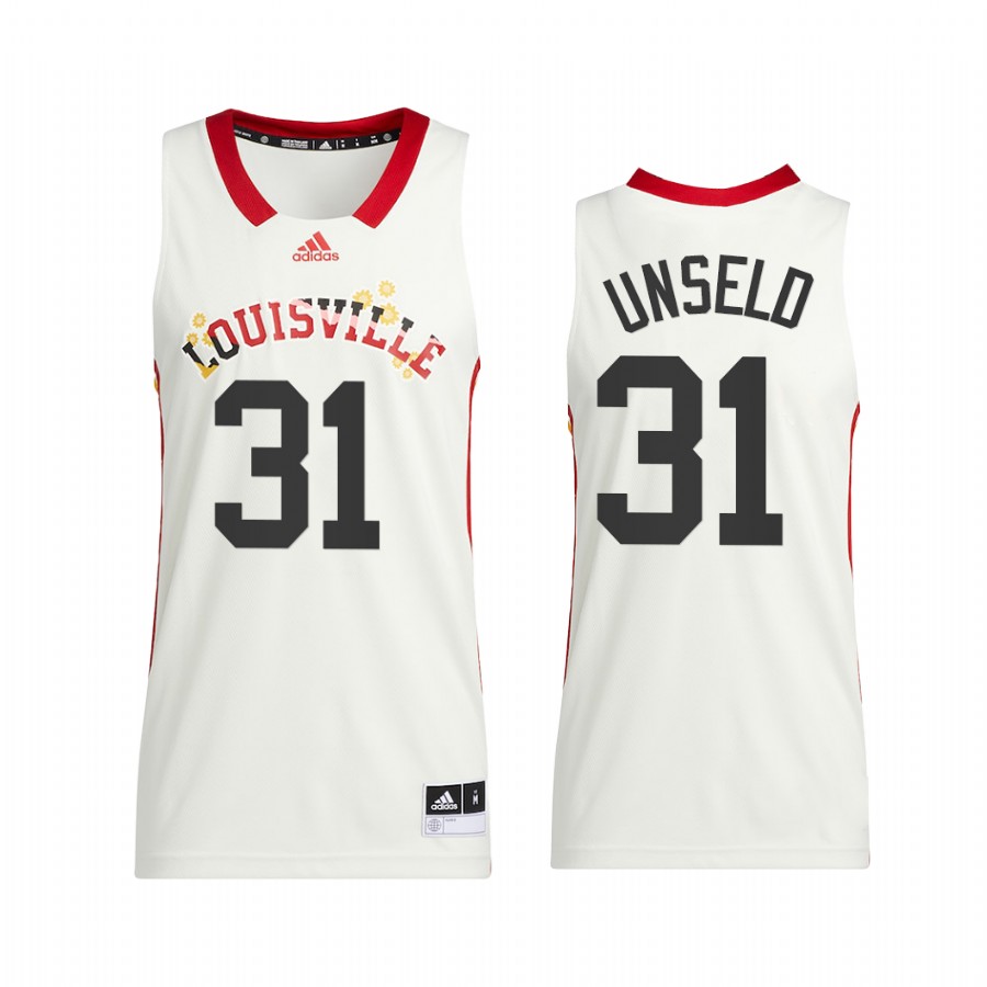 Louisville Cardinals Wes Unseld Jersey Honoring Black Excellence White Alumni  Uniform