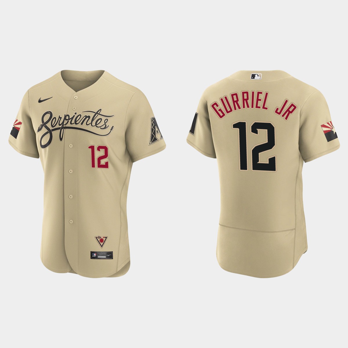 Lourdes Gurriel Jr. Arizona Diamondbacks City Connect Jersey - Gold