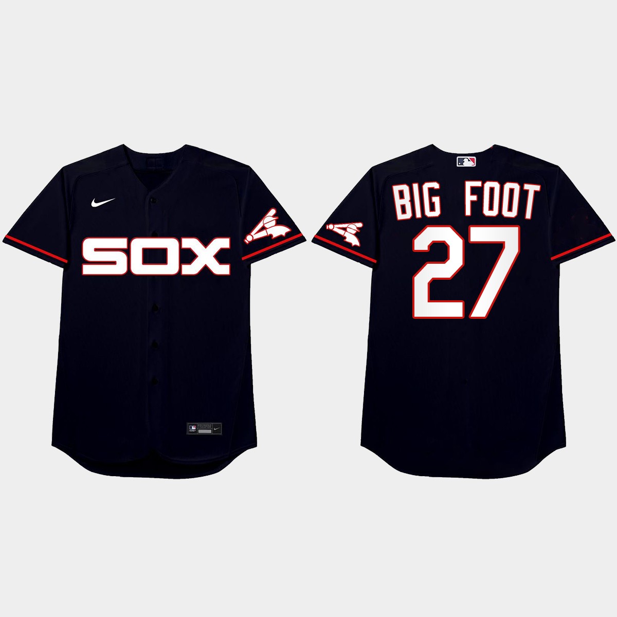 Lucas Giolito 2021 Players' Weekend Big Foot Nickname Jersey - Navy
