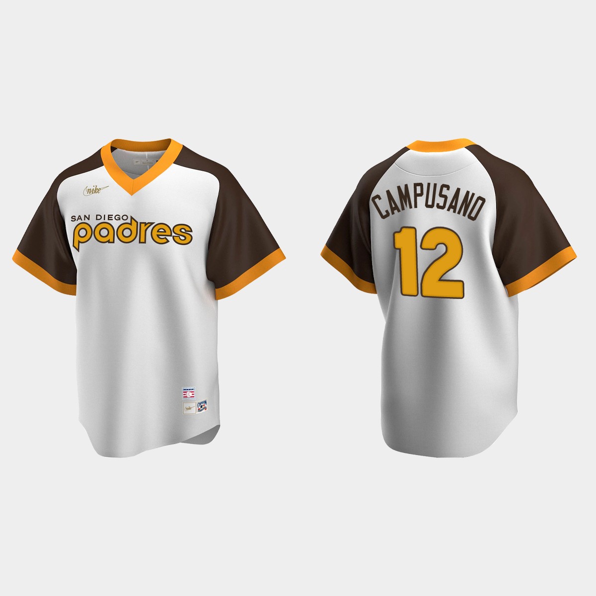 Luis Campusano San Diego Padres Cooperstown Collection Home Jersey - White