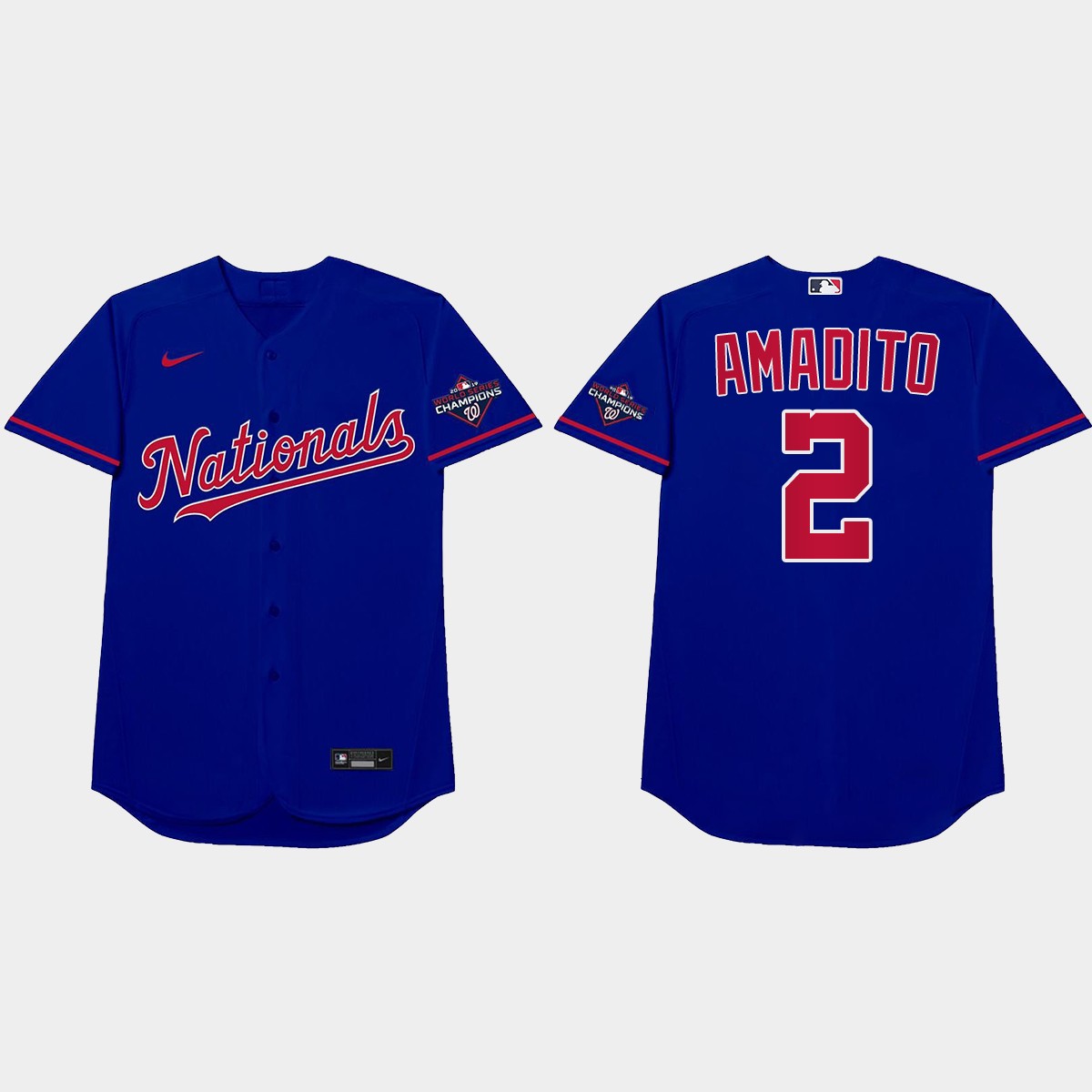 Luis Garcia 2021 Players' Weekend Amadito Nickname Jersey - Royal
