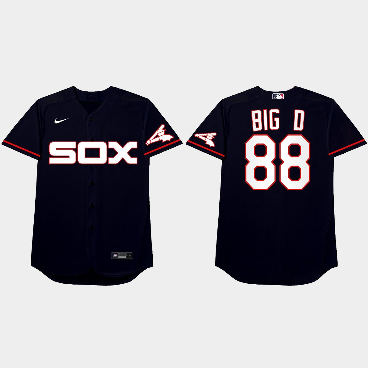 Luis Robert 2021 Players' Weekend Big D Nickname Jersey - Navy