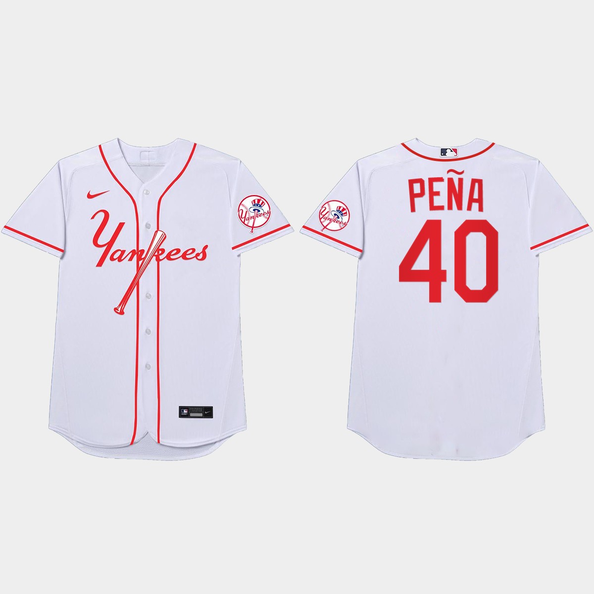 Luis Severino 2021 Players' Weekend Pena Nickname Jersey - White