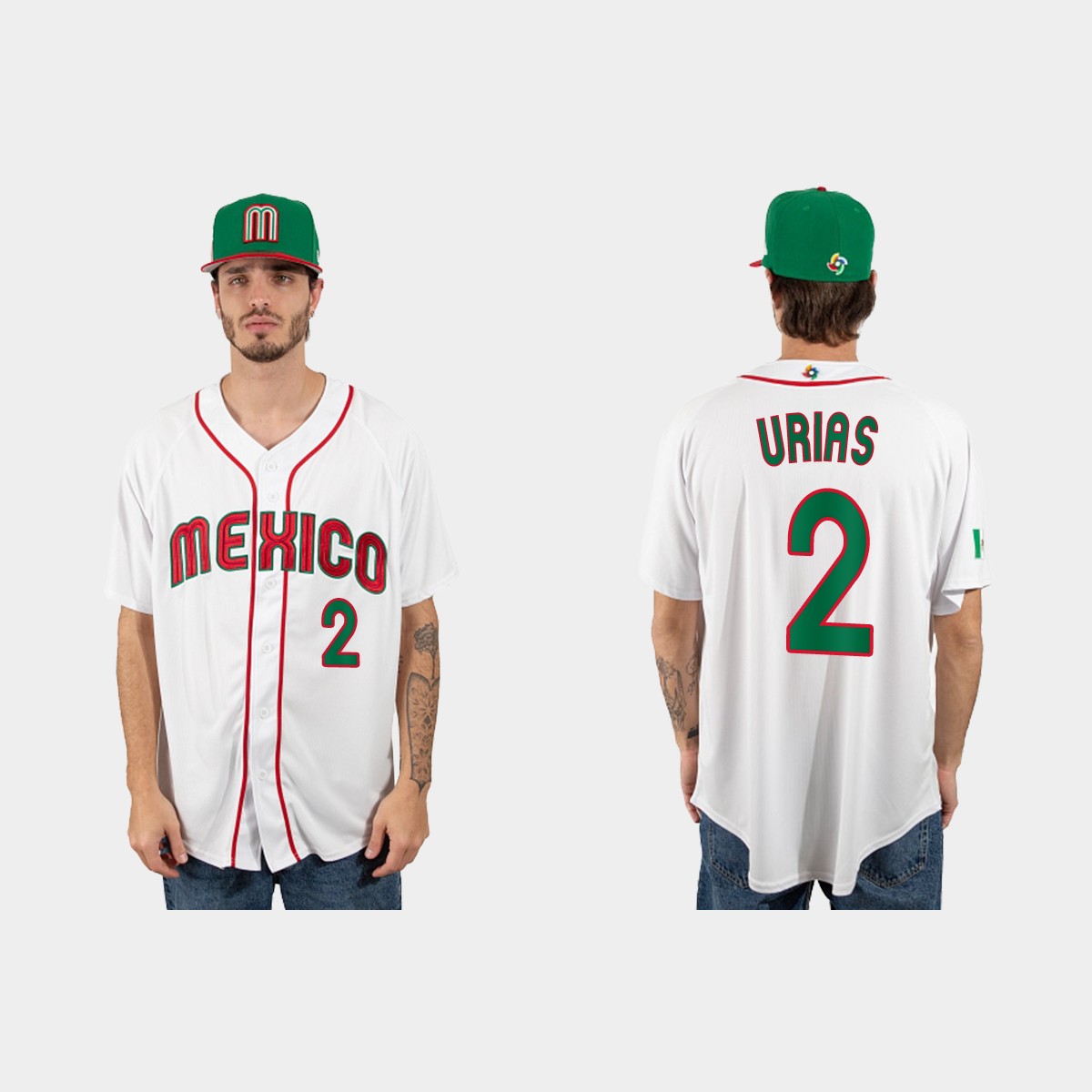 Luis Urias Mexico  2023 World  Classic Jersey - White