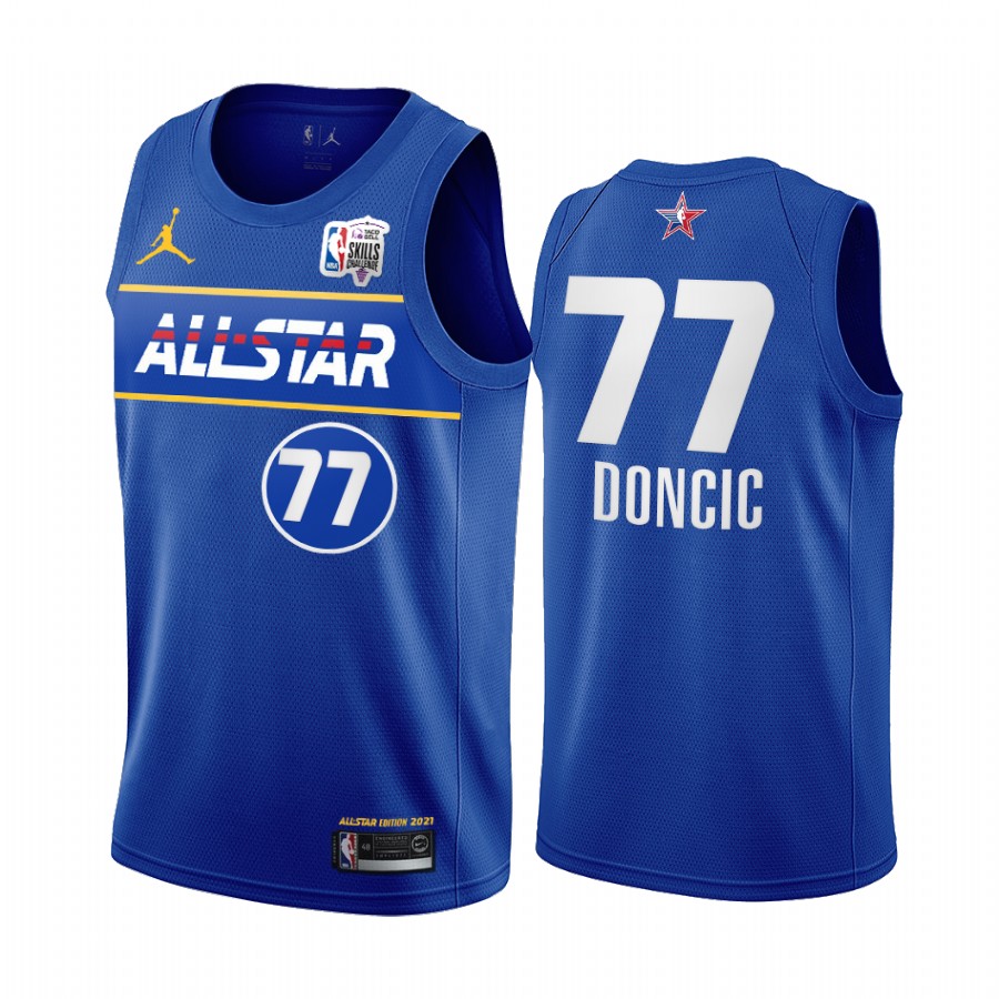 Luka Dončić Taco Bell Skills Challenge 2021 All-Star Western purple Mavericks Jersey
