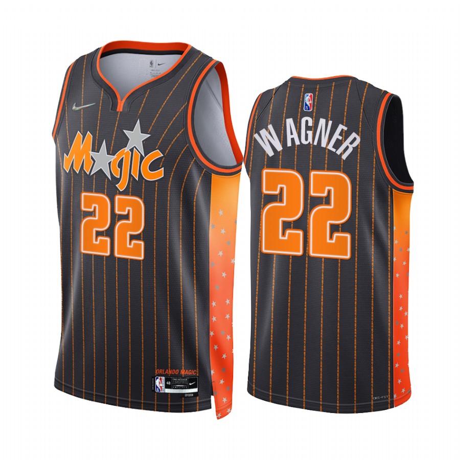 Magic Franz Wagner City Edition Anthracite 2021-22 Jersey NBA 75th