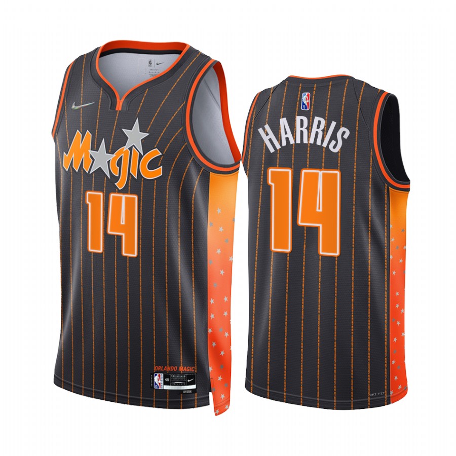 Magic Gary Harris City Edition Anthracite 2021-22 Jersey NBA 75th