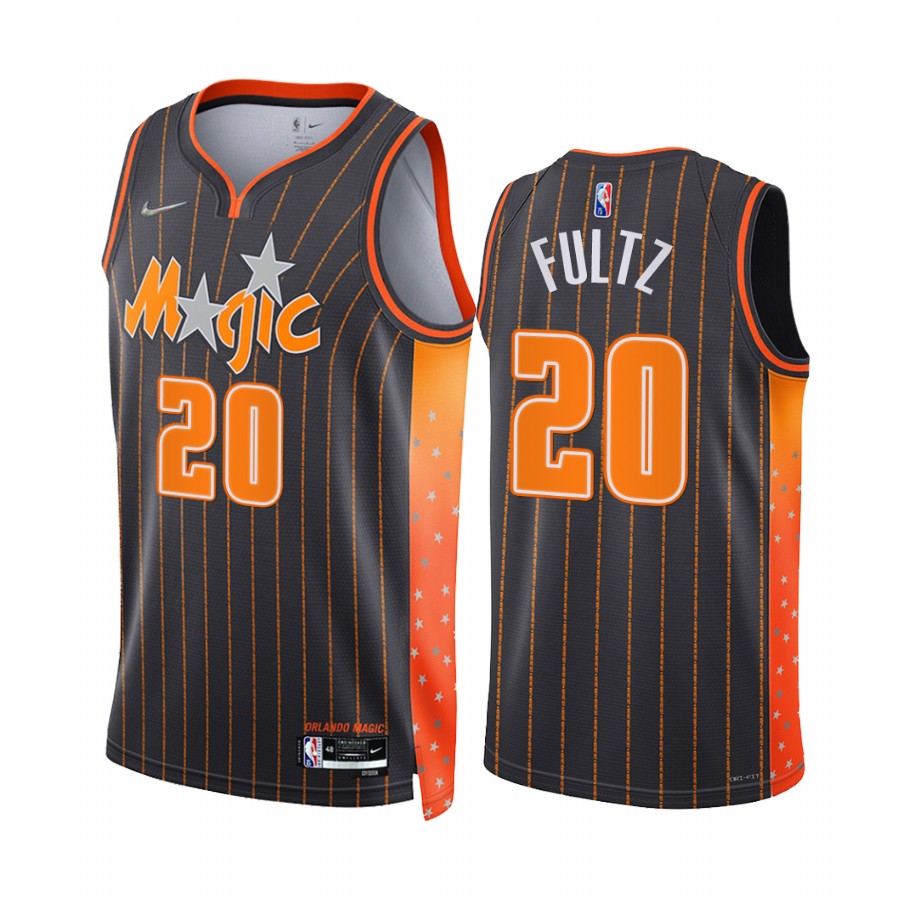Magic Markelle Fultz City Edition Anthracite 2021-22 Jersey NBA 75th