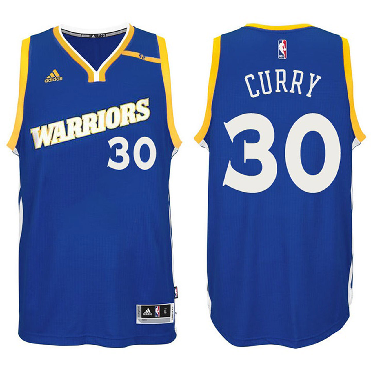 Male 2016-17 Season Stephen Curry Golden State Warriors #30 New Swingman Crossover Alternate Blue Jersey