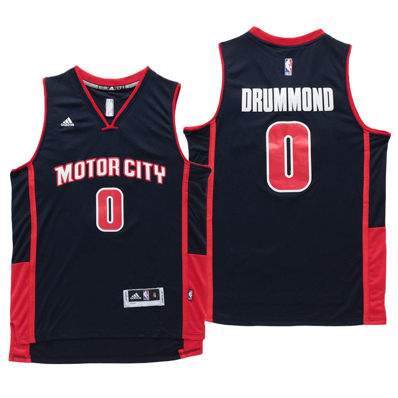 Male 2016 Motor City Andre Drummond Detroit Pistons #0 Navy Blue New Jersey