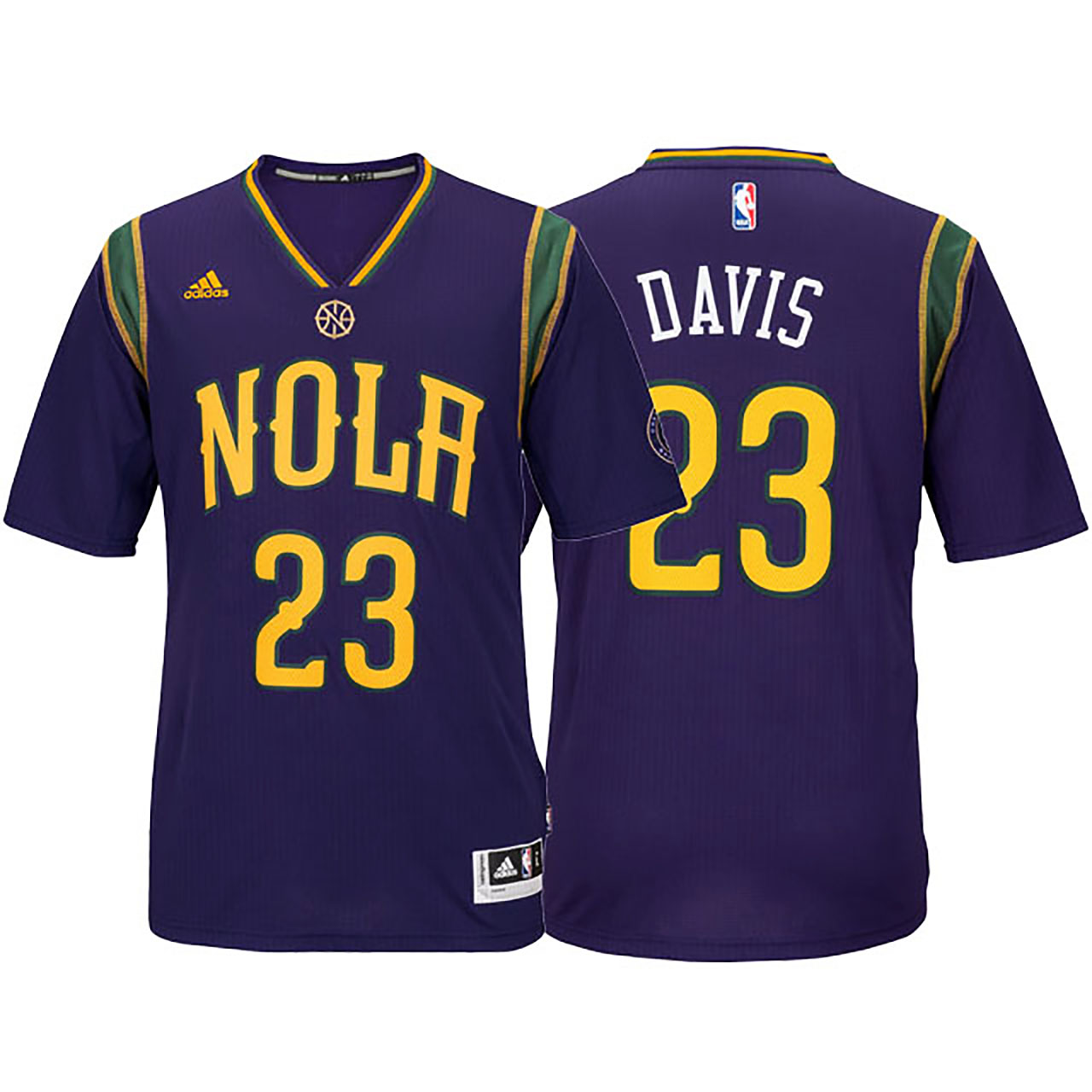 Male New Orleans Pelicans #23 Anthony Davis 2015-16 New Season Pride Swingman Jersey