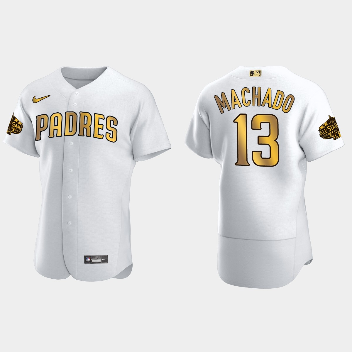 Manny Machado San Diego Padres 2022 MLB All-Star Game Jersey - White Gold