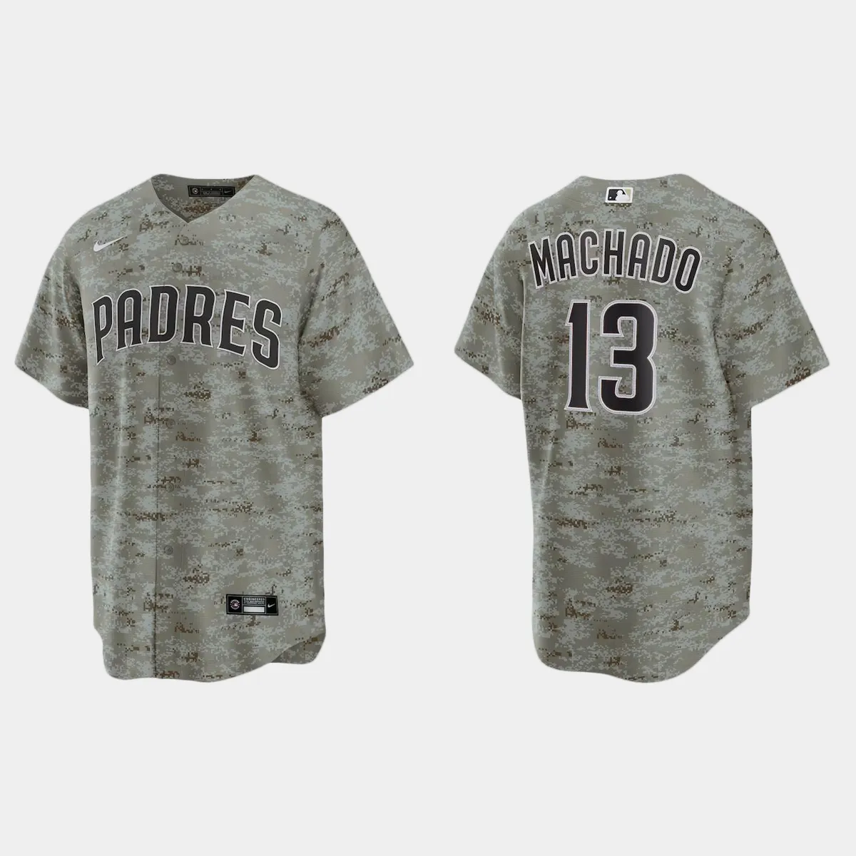 Manny Machado San Diego Padres USMC Alternate Jersey - Camo