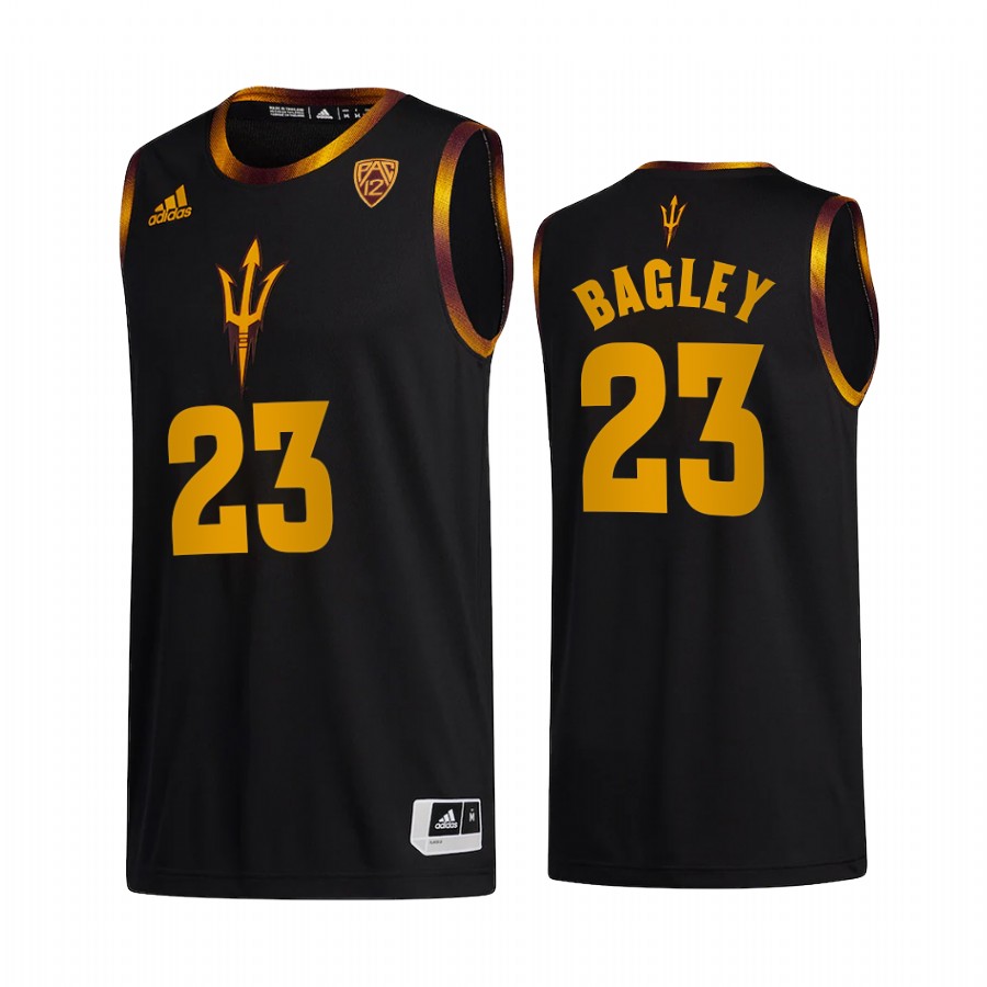 Marcus Bagley Arizona State Sun Devils Black Jersey 2022-23 College