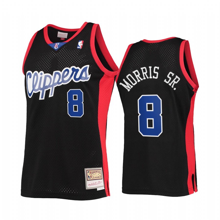 Marcus Morris Sr. #8 Los Angeles Clippers Reload 2.0 Jersey Black