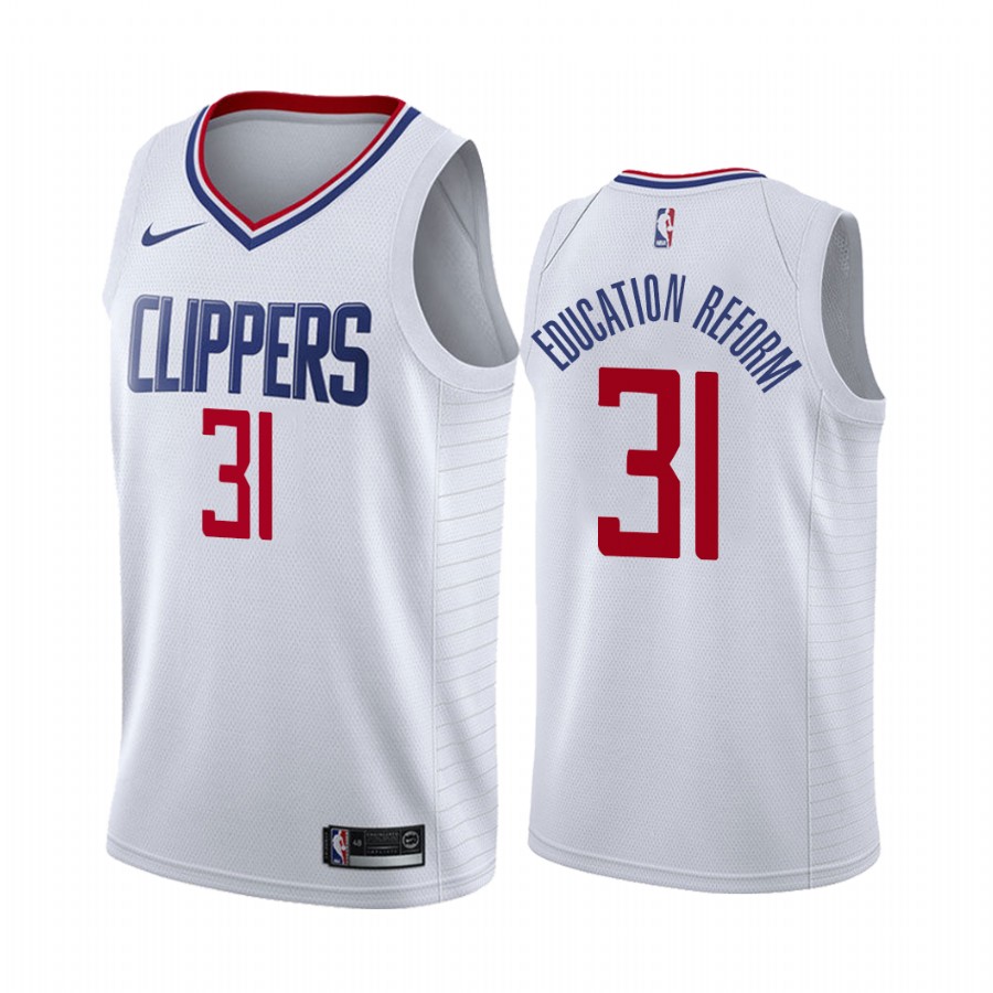Marcus Morris Sr. Education Reform Clippers Association Jersey