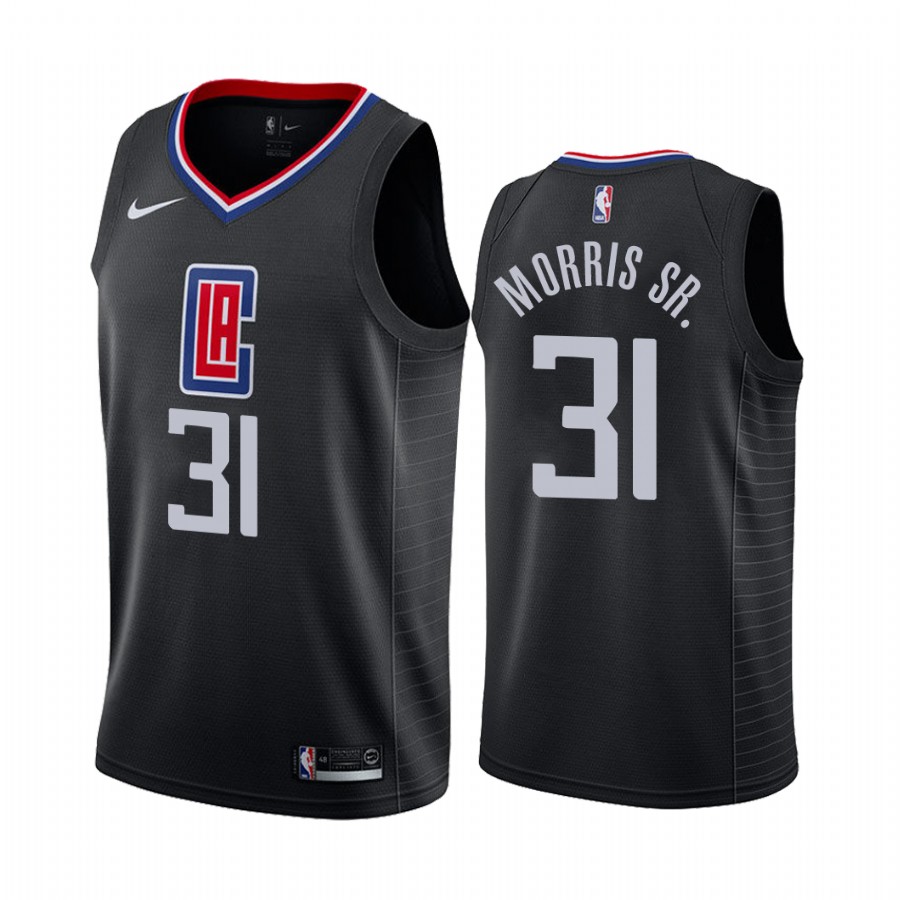 Marcus Morris Sr. Los Angeles Clippers 2019-20 Black Statement #31 Jersey