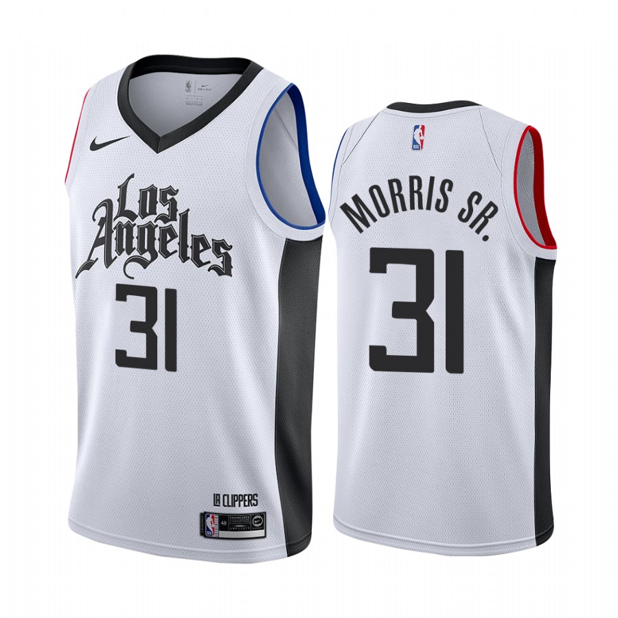 Marcus Morris Sr. Los Angeles Clippers 2019-20 White Classic #31 Jersey