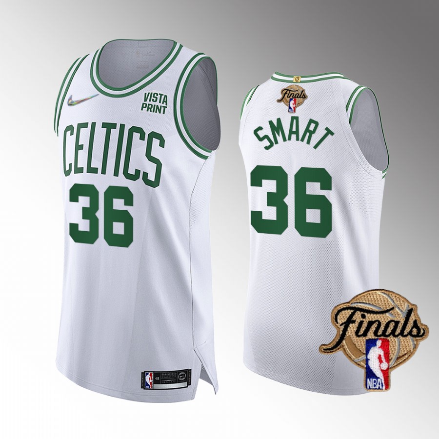 Marcus Smart Celtics #36 2022 Western Conference Champs Jersey White