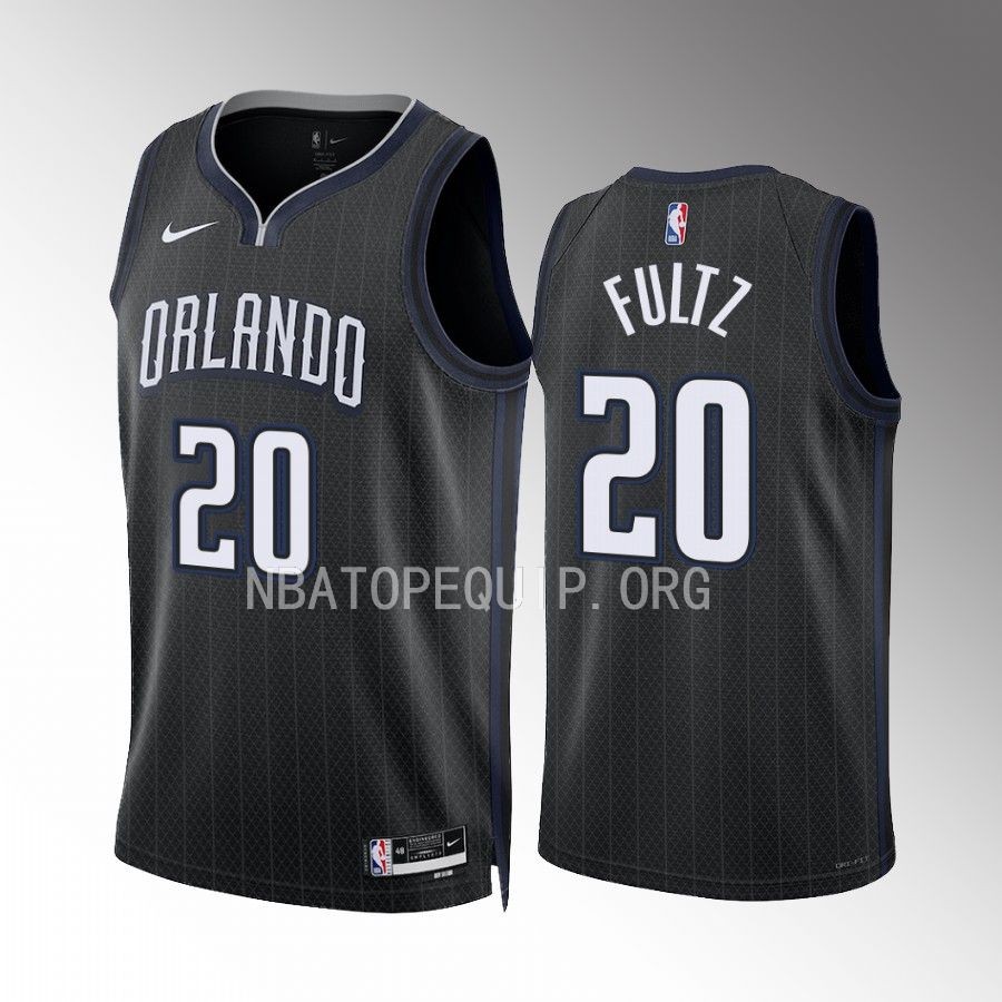 Markelle Fultz 2022-23 Orlando Magic Black #20 City Edition Jersey Swingman