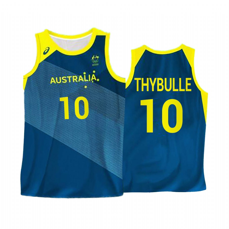 Matisse Thybulle Australia  #10 Green 2021 Tokyo Olymipcs Limited Jersey