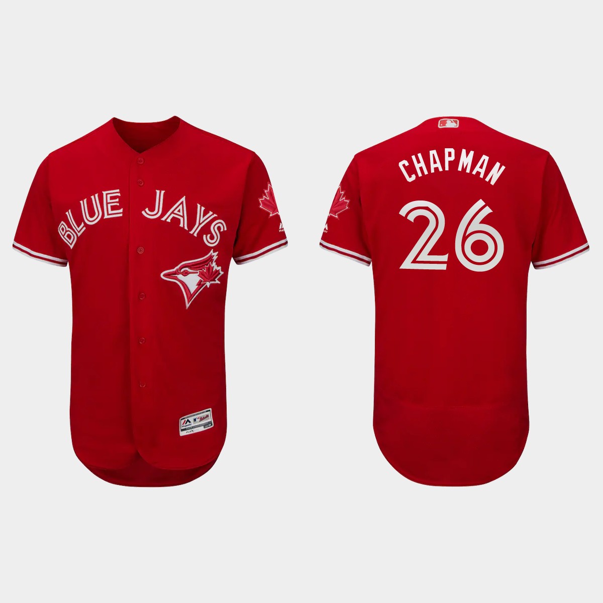Matt Chapman Toronto Blue Jays Canada Day Flex Base Jersey - Scarlet