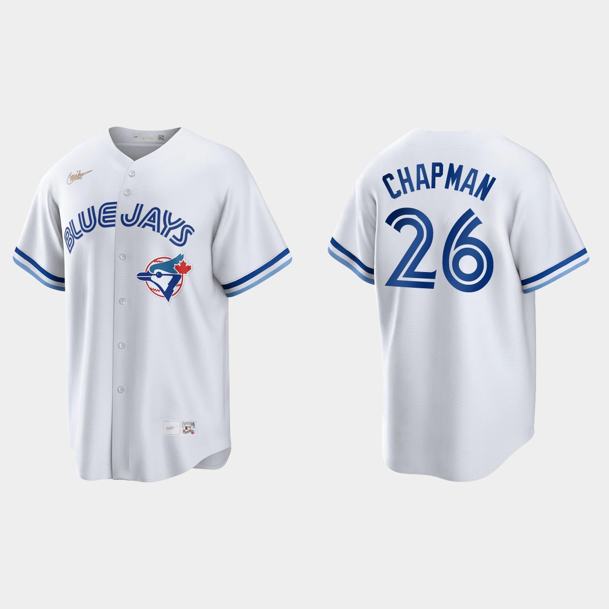 Matt Chapman Toronto Blue Jays Cooperstown Collection Jersey - White