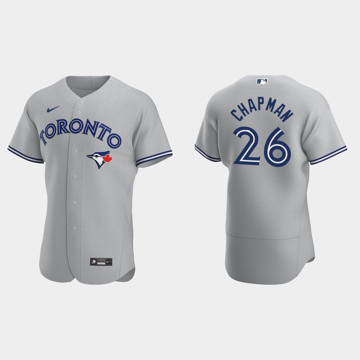 Matt Chapman Toronto Blue Jays Road Jersey - Gray